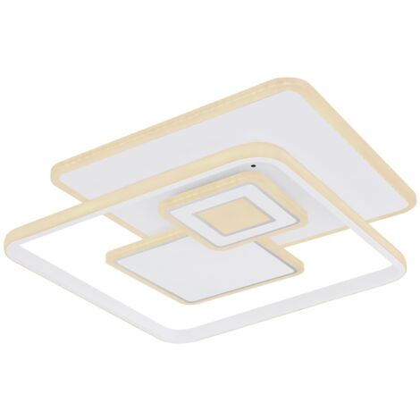 Globo - plafonnier - Roderick - blanc - métal - LED - 48441-50