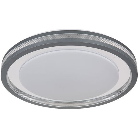Globo - plafonnier - Terpsa - blanc - métal - Ø 48cm - LED -