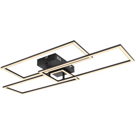 Globo - plafonnier - Tiny - noir - métal - LED - 67247-58