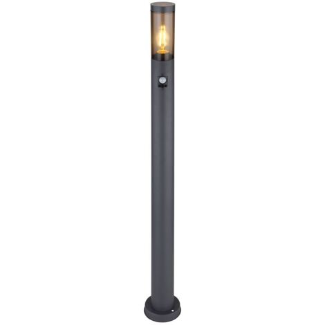 Globo - stehlampe - Boston - anthrazit - metall - Ø 13cm - E27 -