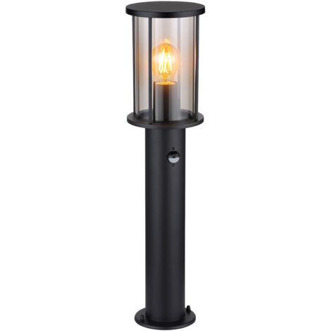 Globo - stehlampe - Gracey - schwarz - metall - Ø 14cm - E27 -