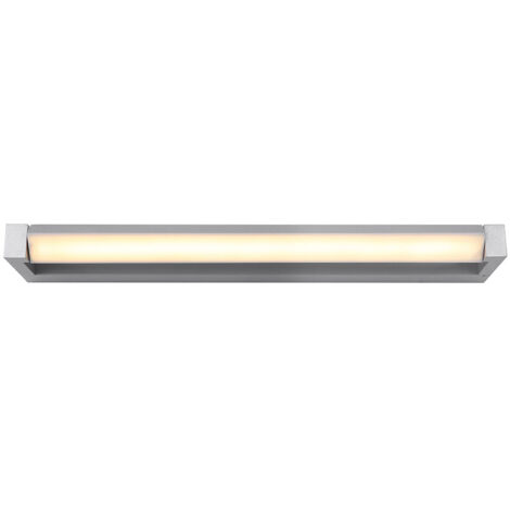 Globo Susi Applique murale LED intégrée couleur argent IP44 LED 3000K