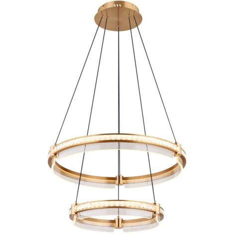 Globo - suspension - BLONDIE - or - métal - Ø 60cm - LED -