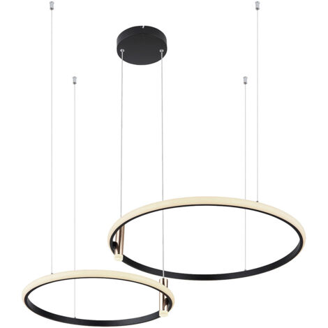 Globo - suspension - Coco - noir - métal - grande lampe de table