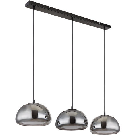 Globo - suspension - JELLA - noir - verre - grande lampe de table