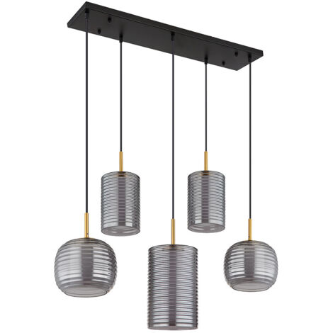 Globo - suspension - LAMPIGNA - noir - verre - grande lampe de