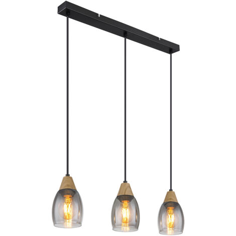 Globo - suspension - Reid - noir - verre - grande lampe de table