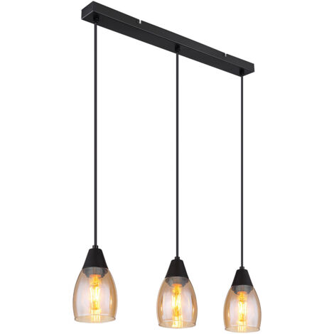 Globo - suspension - Reid - noir - verre - grande lampe de table