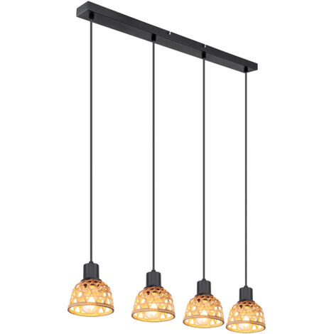 Globo - suspension - Wenna - noir - métal - grande lampe de table