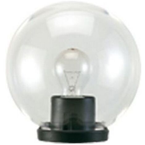 Globo testapalo chiaro termoplastico nero