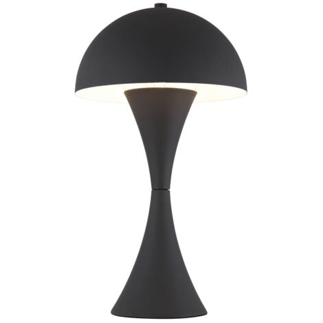 Globo - tischlampe - DIMA - schwarz - metall - Ø 20cm - E27 -
