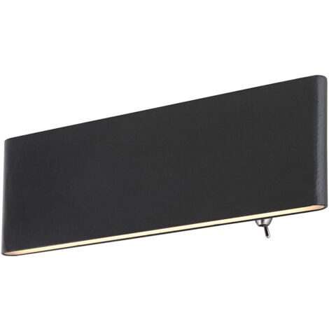 Globo - wandleuchte - Siegfried - schwarz - aluminium - LED -