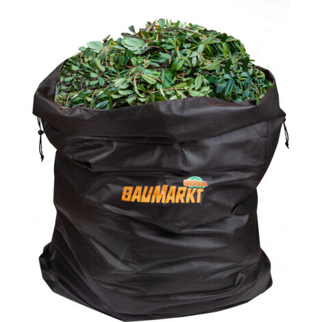 Globus Baumarkt Universalsack für den leichten Grünschnitt bis 25 kg schwarz