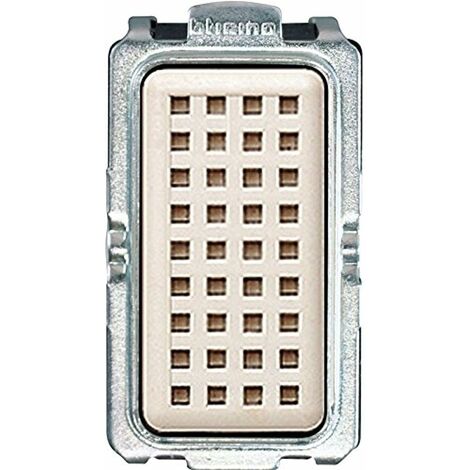 Glocke Bronze Residential 220V Serie Bticino Magic Ivory Code S5041NF