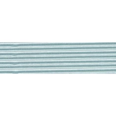 Glorex Bastelwellpappe silber 50 x 70 cm Bastelpapier