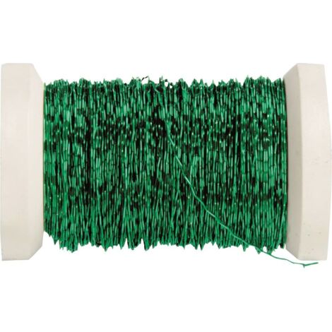 GLOREX GMBH Glorex Effektdraht grün, 0,3 mm Bastelmaterial