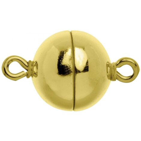 Glorex Magnetverschluss Muggel 10 mm goldfarben Schmuckbasteln