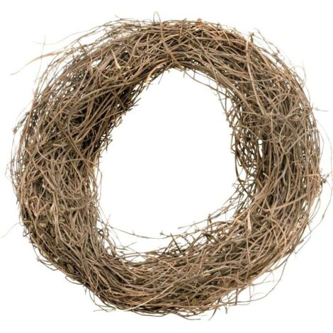 Glorex Rebkranz fein natur 25 cm Bastelmaterial