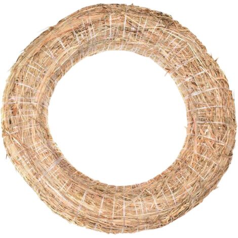 Glorex Strohkranz natur, Ø 40 cm Bastelmaterial