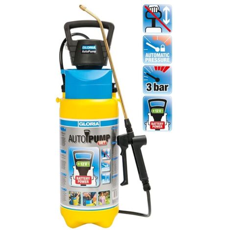 Gloria Auto Pumpâ» Set 5,0 L- Behälter Und Kompressor