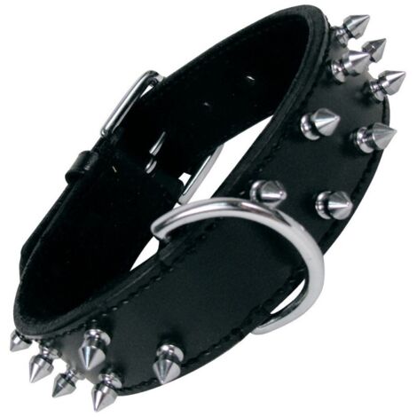 Gloria Collier pour Chien Noir Clous 65 cm