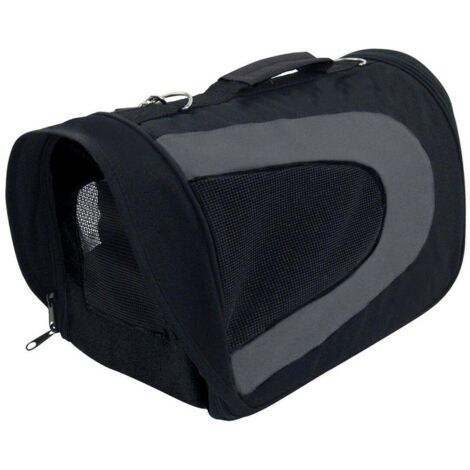 Gloria Gloss Pet Carrier noir pliable pour chiens petits