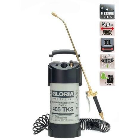 Gloria Haus und Garten 000407.0000 405 TKS Profiline Drucksprüher 5 l