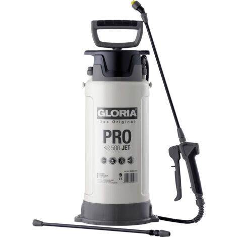 Gloria Haus und Garten 003652.0000 PRO 500 JET Drucksprüher 5 l