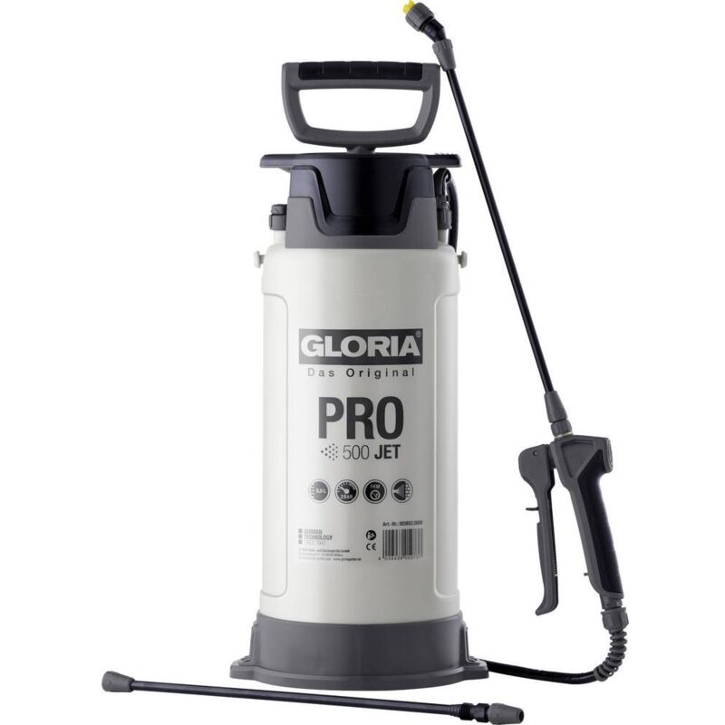 Gloria Haus und Garten 003652.0000 PRO 500 JET Drucksprüher 5l