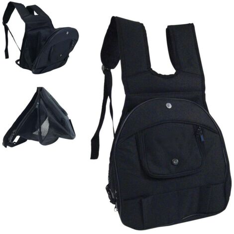 Gloria Kangaroo Sac à Dos Transport Noir Extensible