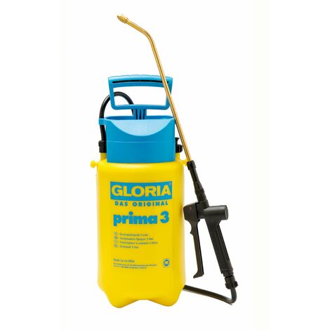Gloria Nebulizzatore A Pressione Per Giardino, Capacità Di 3 L, Multicolore, 17 X 22 X 42 Cm