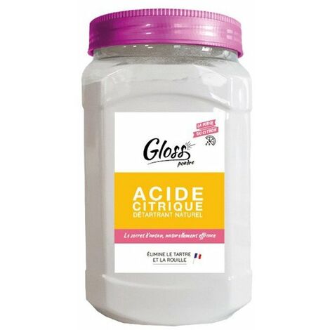 Gloss Acide Citrique Poudre 800gr - Gloss