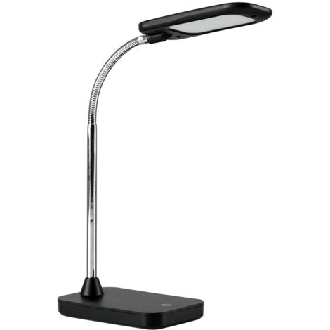 Gloss Black Chrome Led Touch Dimmer Adjule Task Desk Lamp Gloss Black Chrome Led Touch Dimmer Adjule Task Desk Lamp 6500k