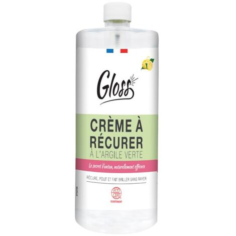 GLOSS - Gloss argile verte crème à récurer Ecocert- 500ml