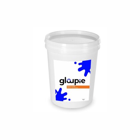 GLOUPIE BAGNI E CUCINE Pittura All'Acqua Traspirante Per Pareti Di Bagno E Cucina, 1 Litro, Bianco, Made In Italy
