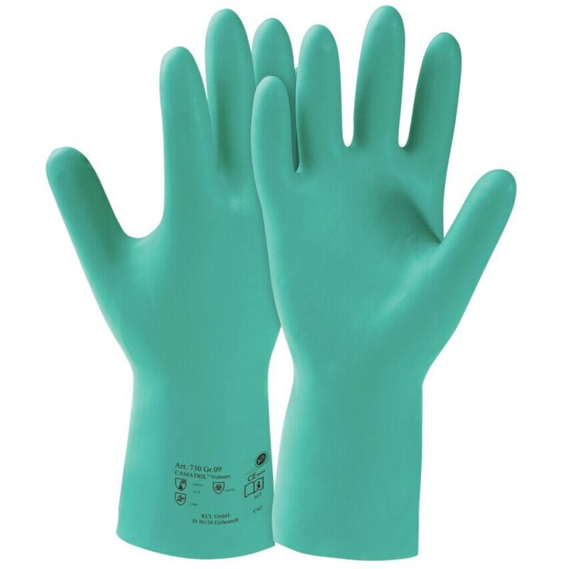 Camatril 730 Nitrile Flock Lined Glove sz 10 - Honeywell
