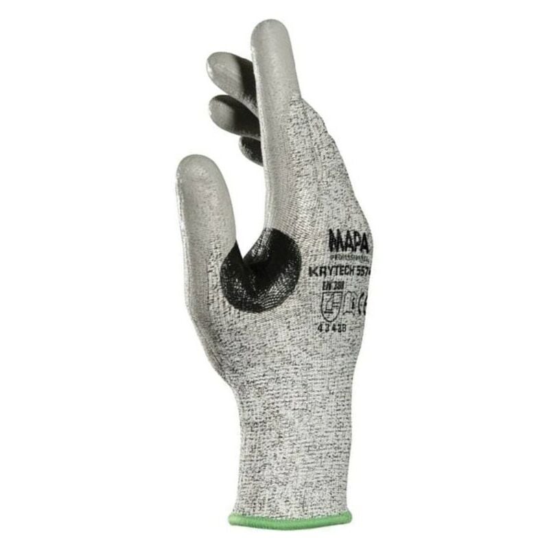 Hedi - Mapa Professional Krytech 557R Cut-resist Gloves Grey SZ.7 (pr) - Grey