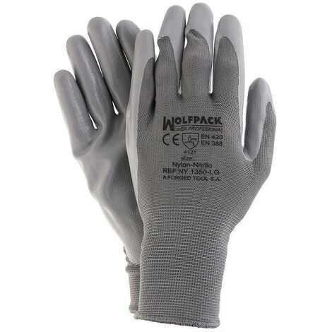 Handschuhe X-MECH Gr.9 schwarz/fluo-orange Armor Skin® EN 388 PSA II OXXA 