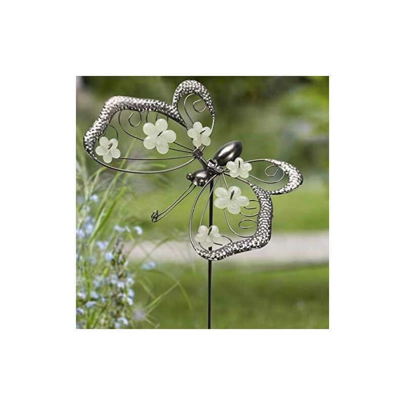 Glow In the Dark Butterfly Border Stake Light