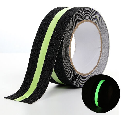 Glow in the Dark Light Film Anti-Slip Tape, Betterlife Safety Tape for Stairs Ladders Slippery Floors Indoor and Outdoor, 5m x 5cm（1 pcs）