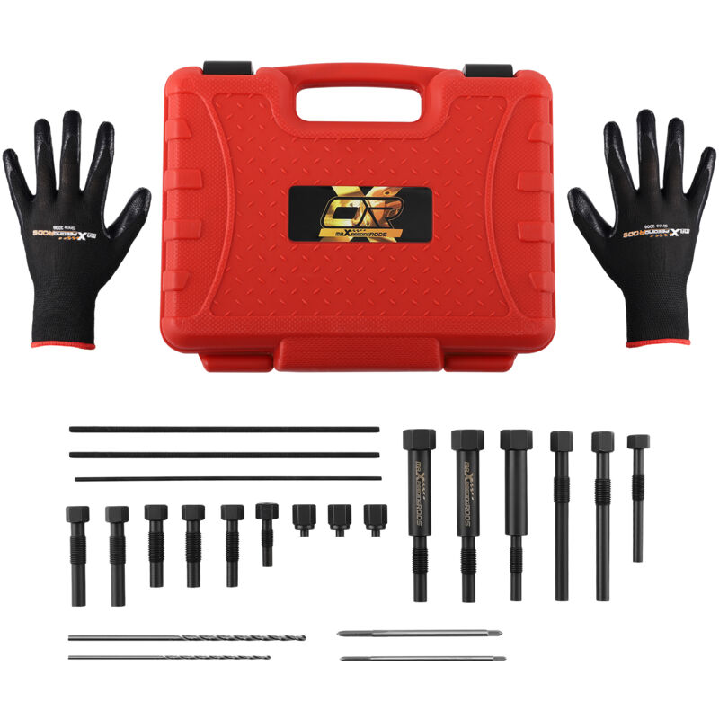 Maxpeedingrods - Glow Plug Electrodes Extract Removal Tool Kit M8 x 1.0 - M10 x 1.0 - M10 x 1.25