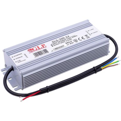 GLP GLG-200-24 LED Netzteil 200W 24V 8.33A IP67 Schaltnetzteil CV