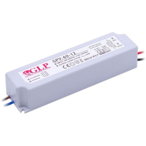 GLP GPV-60-12 LED Netzteil 60W 12V 5A IP67 Schaltnetzteil CV