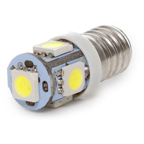 GREENICE Glühbirne LED E10 1W 83Lm 3000ºK 12VDC 40.000H [CA-E10-5MD5050-WW]