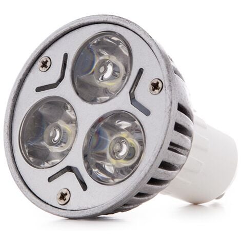 GREENICE Glühbirne LED GU10 3W 300Lm 4200ºK 40.000H [JL-GU10-3X1W-A-W]