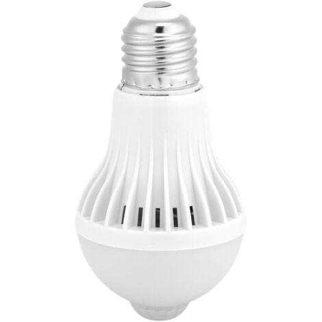 Glühbirne mit Sportsensor, LED-Glühbirne, automatisches An-/Aus-Nachtlicht für Außen-/Innentreppen, Garagenflure, 5 W