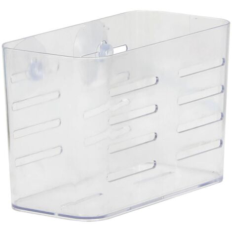 Gm ps cesta rectangular sobre ventosas - transparente - Tendance