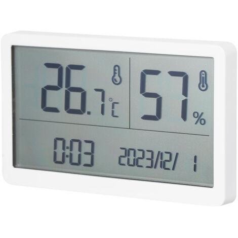 GM1372 Innenthermometer, hochpräzises digitales elektronisches Gerät zur Messung von Temperatur und Luftfeuchtigkeit, ideal für ein Babyzimmer.