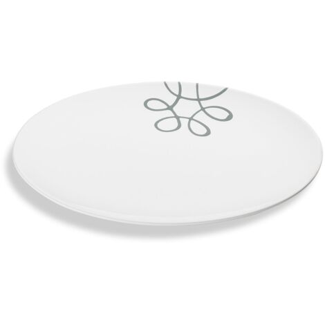 Gmundner Ceramics Pur Flamed Grey, fuente ovalada (33x26cm)