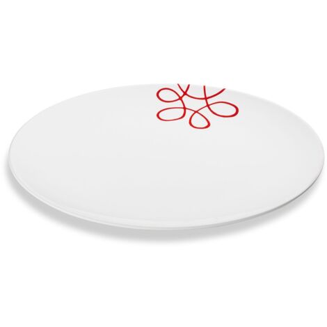 Gmundner Ceramics Pur Flamed Red, fuente ovalada (33x26cm)